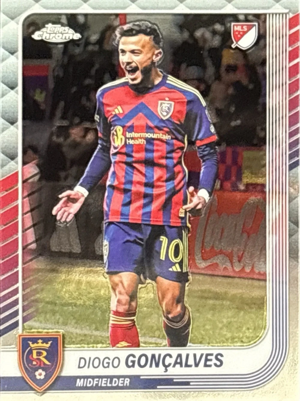 Topps Chrome Diogo Goncalves Soccer Card